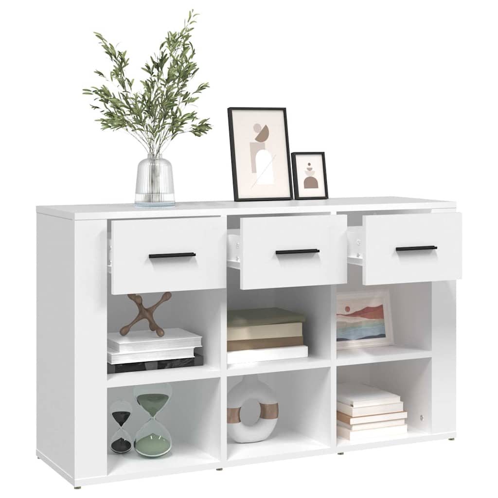 vidaXL Sideboard White 100x30x59,5 cm Engineered Wood