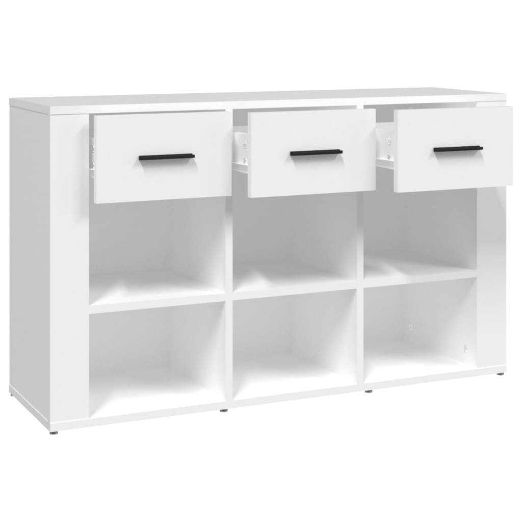 vidaXL Sideboard White 100x30x59.5 cm Engineered Wood