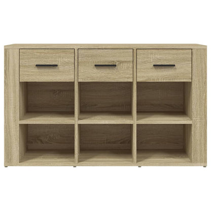 vidaXL Sideboard Sonoma Oak 100x30x59.5 cm Engineered Wood