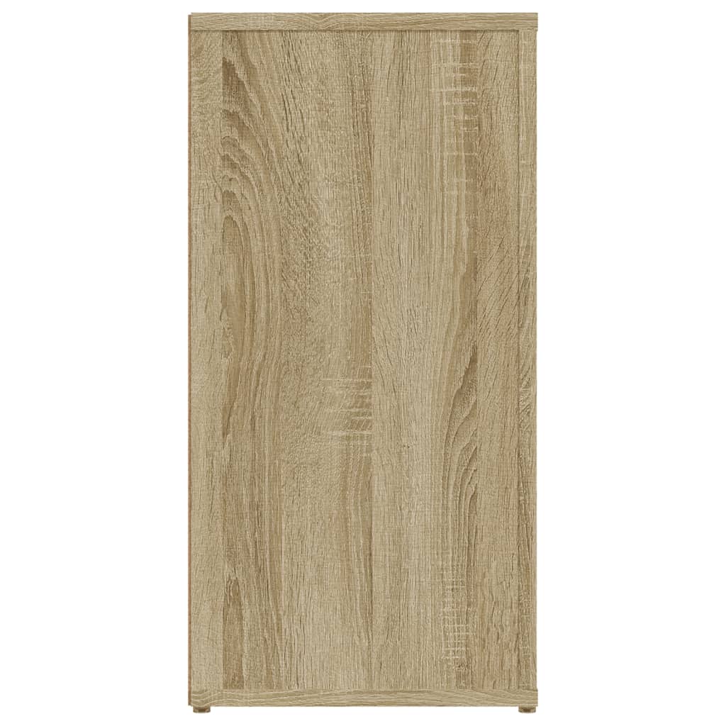 vidaXL Sideboard Sonoma Oak 100x30x59.5 cm Engineered Wood