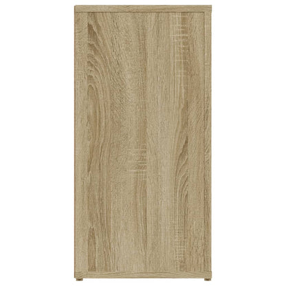 vidaXL Sideboard Sonoma Oak 100x30x59.5 cm Engineered Wood