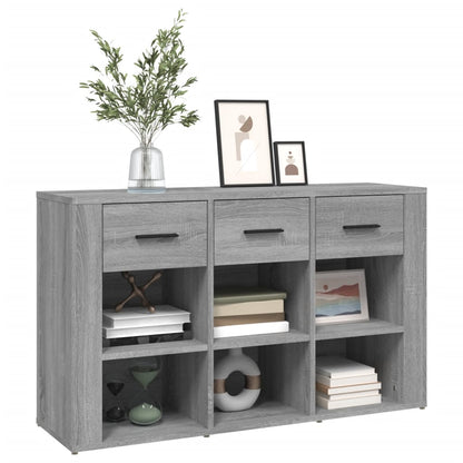 vidaXL Sideboard Grey Sonoma 100x30x59.5 cm Engineered Wood