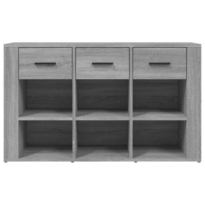 vidaXL Sideboard Grey Sonoma 100x30x59.5 cm Engineered Wood