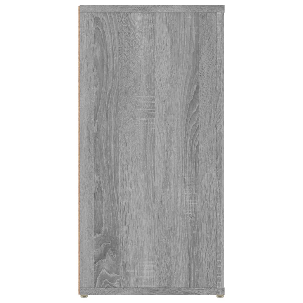 vidaXL Sideboard Grey Sonoma 100x30x59.5 cm Engineered Wood