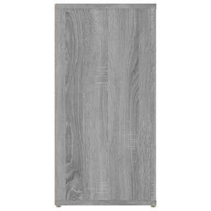 vidaXL Sideboard Grey Sonoma 100x30x59.5 cm Engineered Wood
