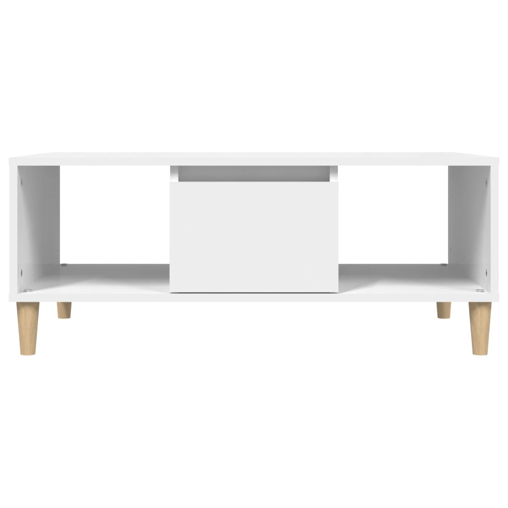 vidaXL Coffee Table White 90x50x36,5 cm Engineered Wood