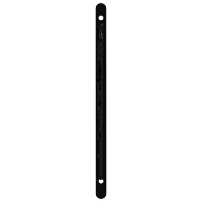 vidaXL Hanging Basket Brackets 4 pcs Black Steel