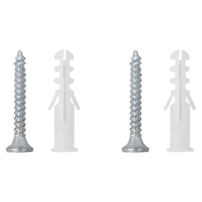 vidaXL Hanging Basket Brackets 4 pcs Black Steel