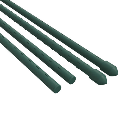 vidaXL Garden Plant Stakes 30 pcs Green 90 cm Steel
