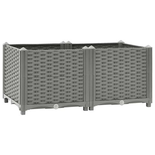 vidaXL Raised Bed 80x40x38 cm Polypropylene