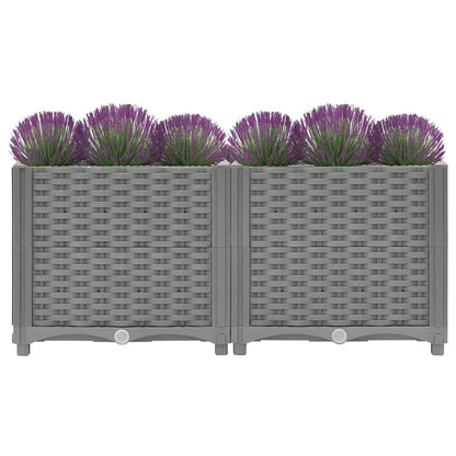 vidaXL Raised Bed 80x40x38 cm Polypropylene