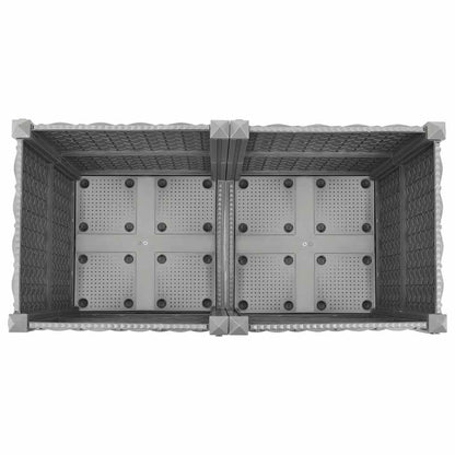 vidaXL Raised Bed 80x40x38 cm Polypropylene