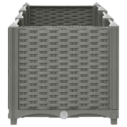 vidaXL Raised Bed 120x40x38 cm Polypropylene