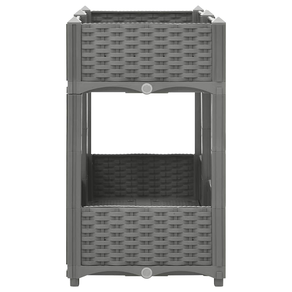 vidaXL Raised Bed 80x40x71 cm Polypropylene