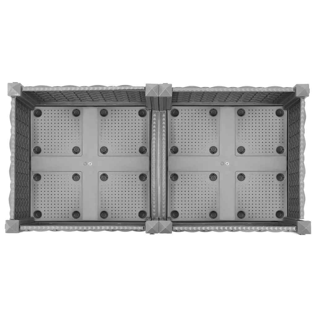 vidaXL Raised Bed 80x40x71 cm Polypropylene
