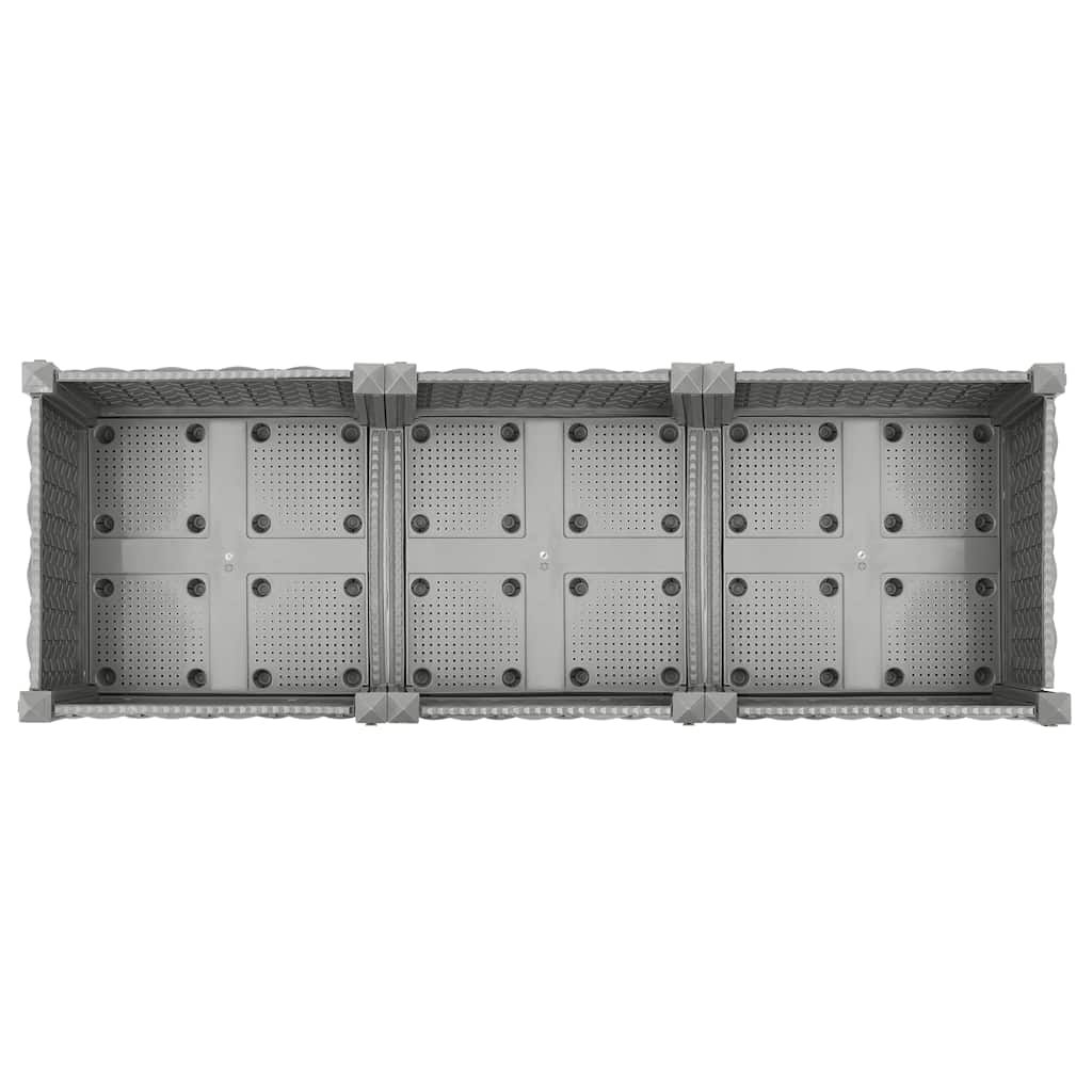vidaXL Raised Bed 120x40x71 cm Polypropylene