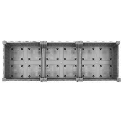 vidaXL Raised Bed 120x40x71 cm Polypropylene