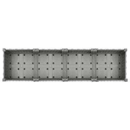 vidaXL Raised Bed 160x40x71 cm Polypropylene