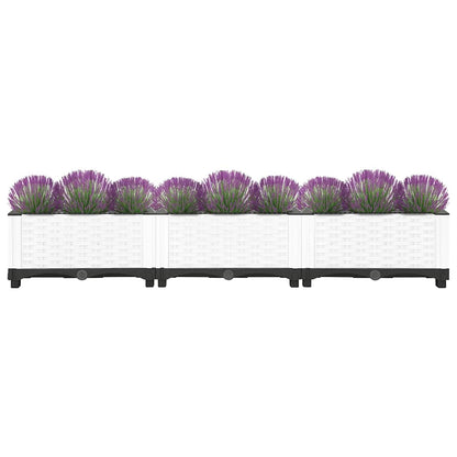 vidaXL Raised Bed 120x40x23 cm Polypropylene