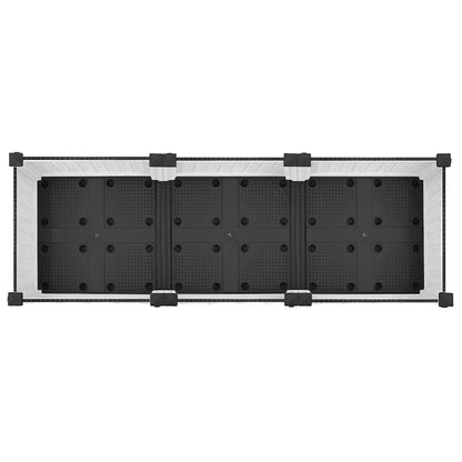 vidaXL Raised Bed 120x40x23 cm Polypropylene