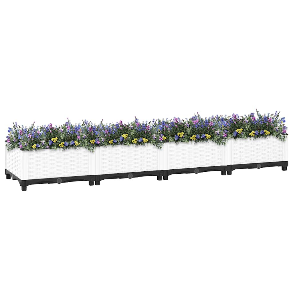vidaXL Raised Bed 160x40x23 cm Polypropylene
