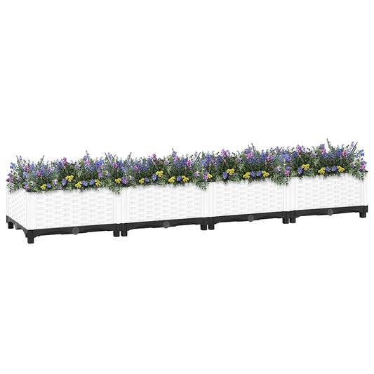 vidaXL Raised Bed 160x40x23 cm Polypropylene