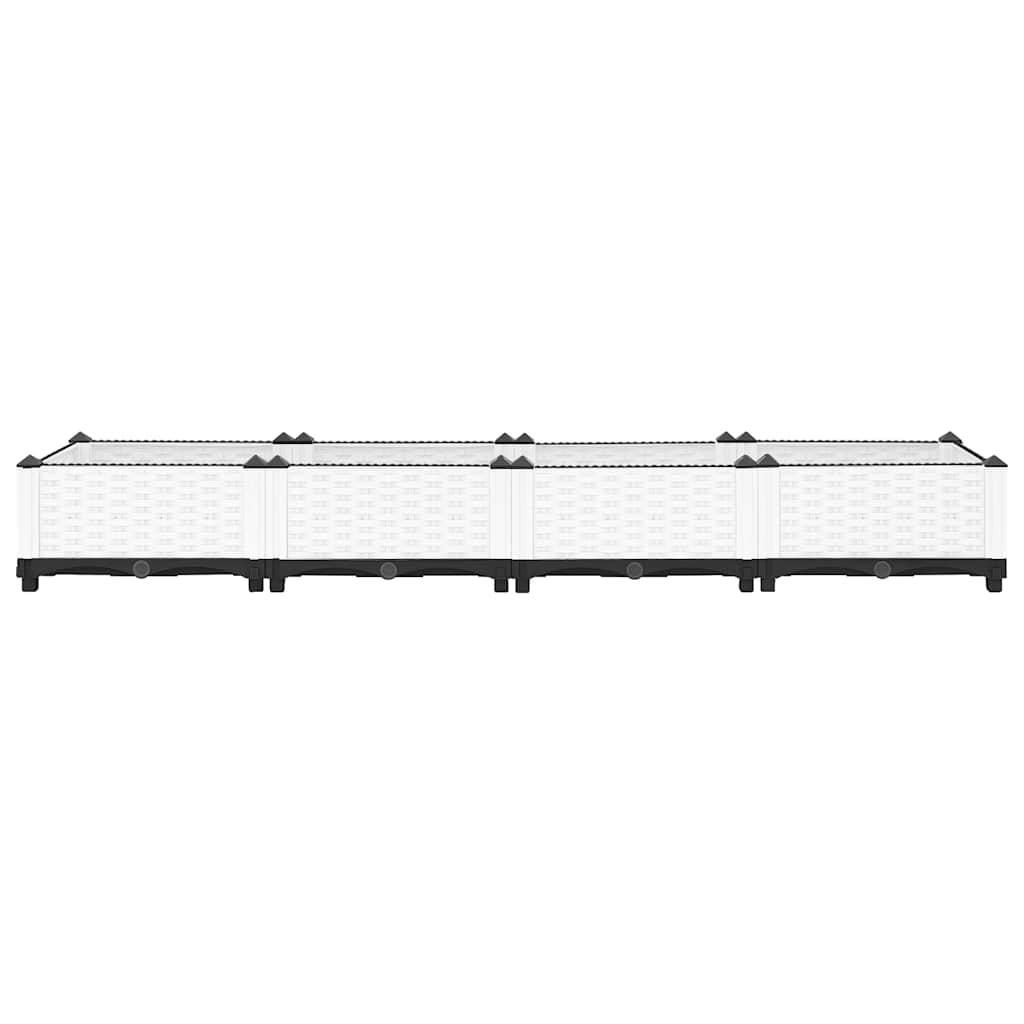 vidaXL Raised Bed 160x40x23 cm Polypropylene
