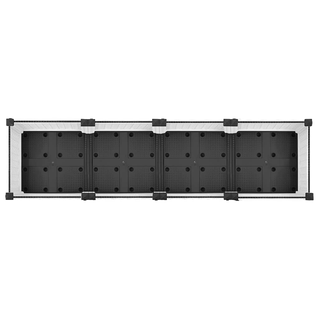 vidaXL Raised Bed 160x40x23 cm Polypropylene