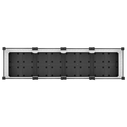 vidaXL Raised Bed 160x40x23 cm Polypropylene