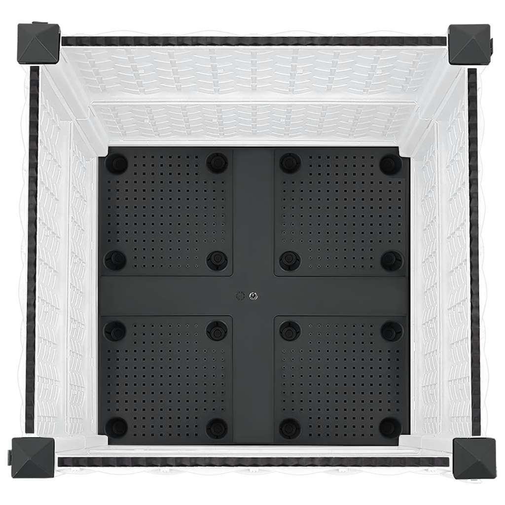vidaXL Raised Bed 40x40x38 cm Polypropylene