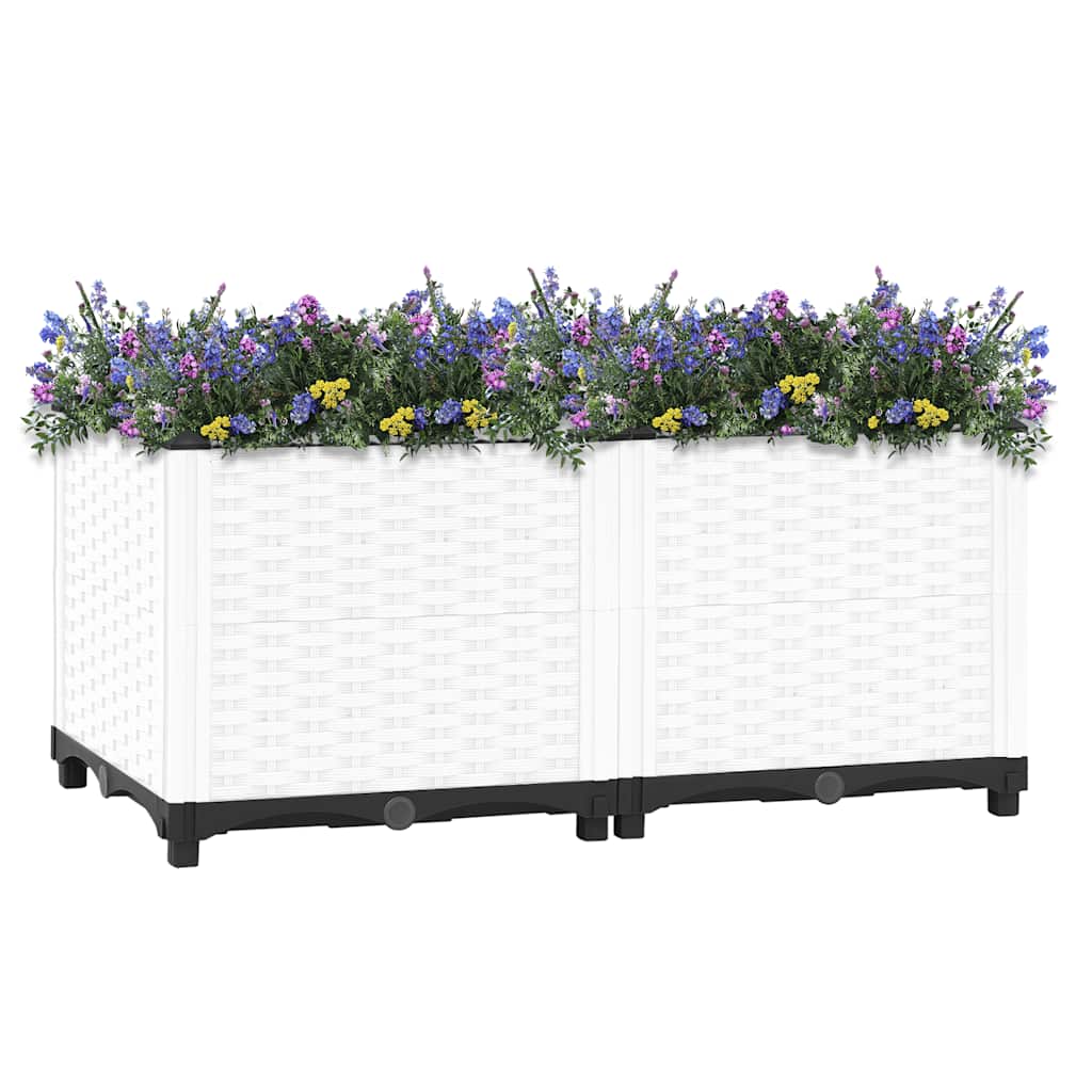 vidaXL Raised Bed 80x40x38 cm Polypropylene