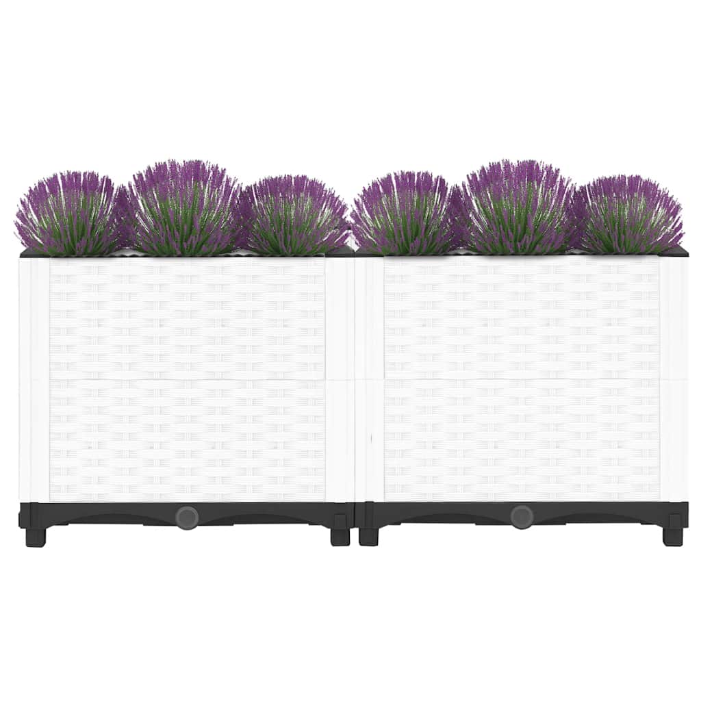 vidaXL Raised Bed 80x40x38 cm Polypropylene