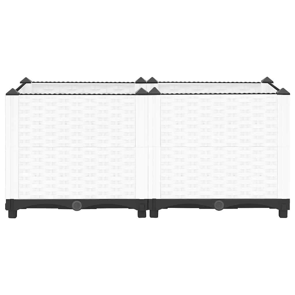 vidaXL Raised Bed 80x40x38 cm Polypropylene