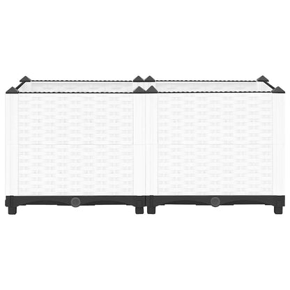 vidaXL Raised Bed 80x40x38 cm Polypropylene