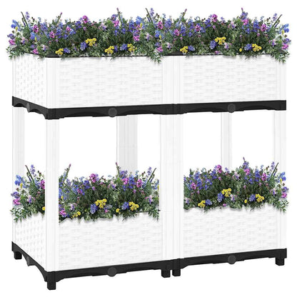 vidaXL Raised Bed 80x40x71 cm Polypropylene