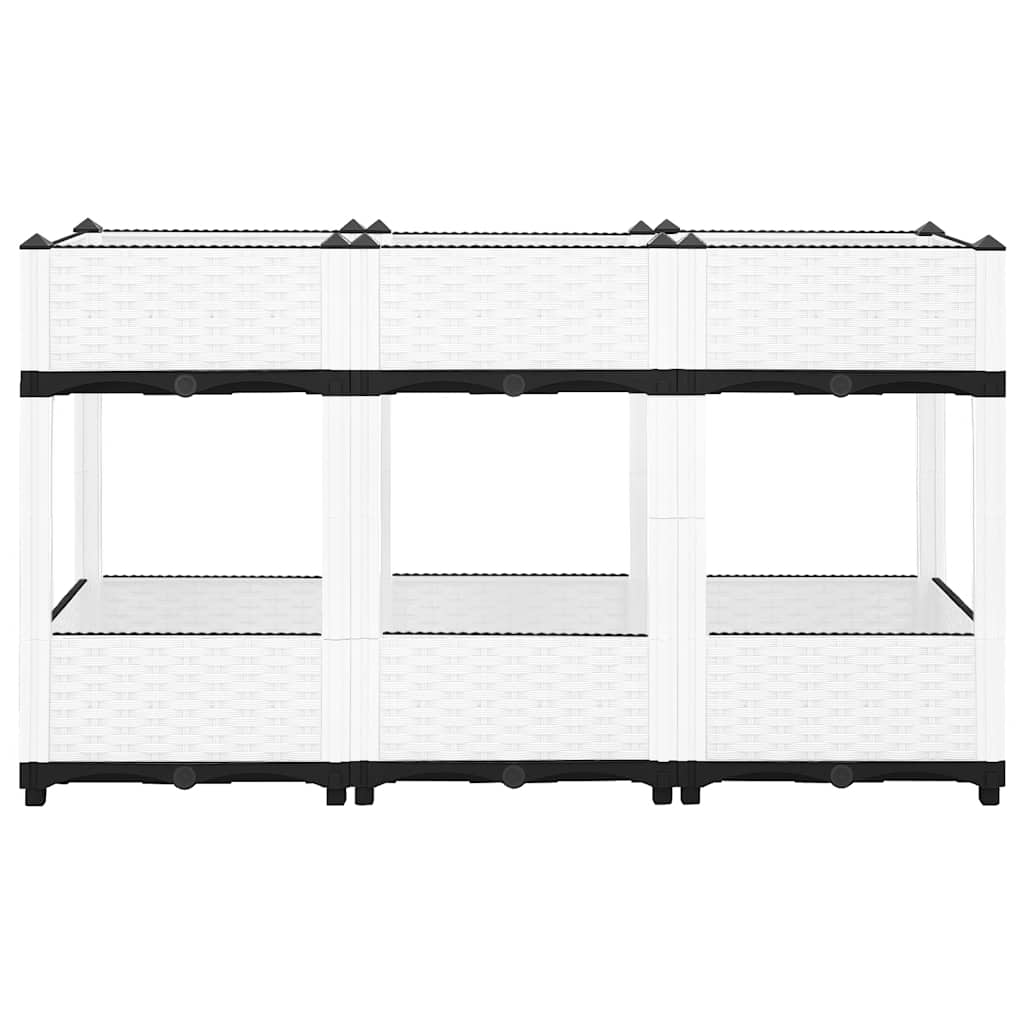 vidaXL Raised Bed 120x40x71 cm Polypropylene