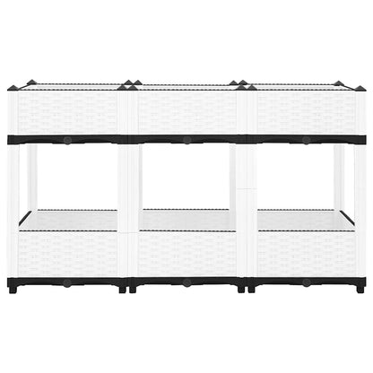 vidaXL Raised Bed 120x40x71 cm Polypropylene