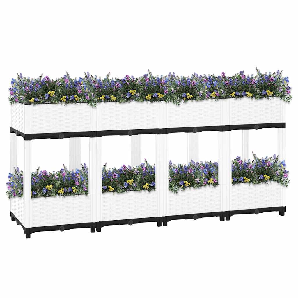 vidaXL Raised Bed 160x40x71 cm Polypropylene