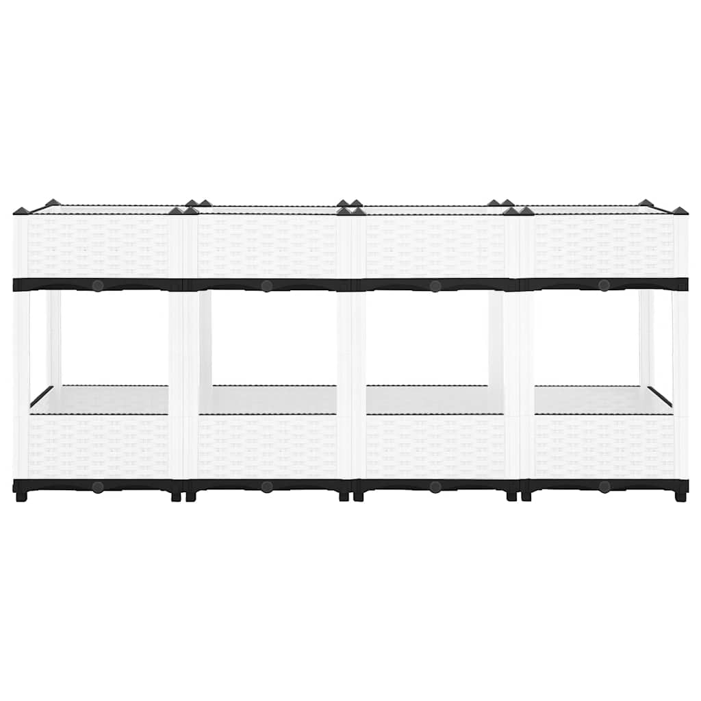 vidaXL Raised Bed 160x40x71 cm Polypropylene