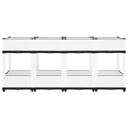 vidaXL Raised Bed 160x40x71 cm Polypropylene
