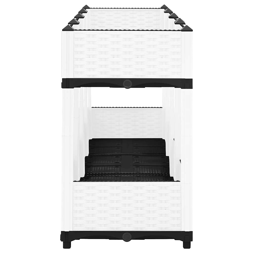 vidaXL Raised Bed 160x40x71 cm Polypropylene