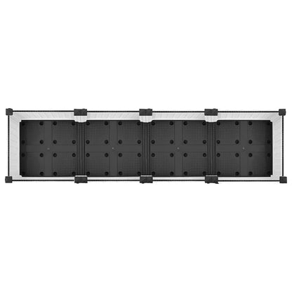 vidaXL Raised Bed 160x40x71 cm Polypropylene