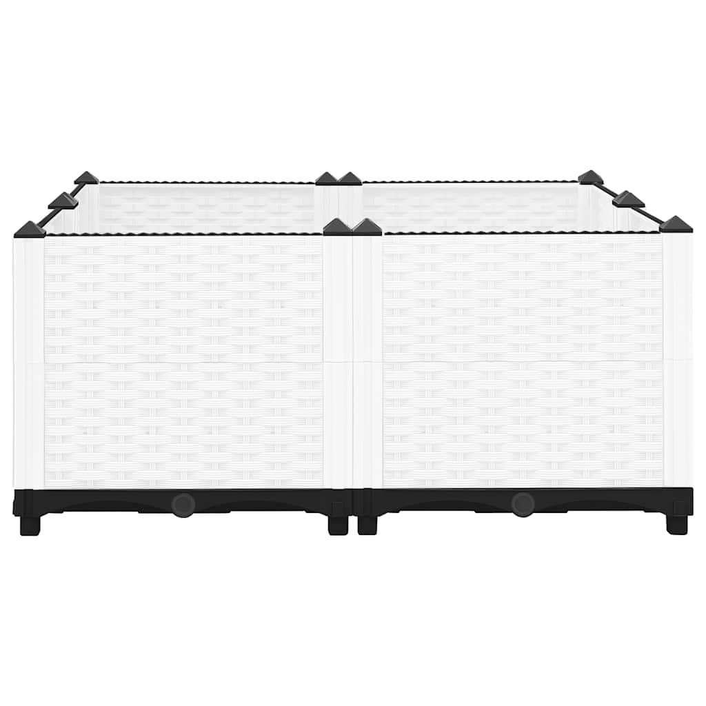 vidaXL Raised Bed 80x80x38 cm Polypropylene
