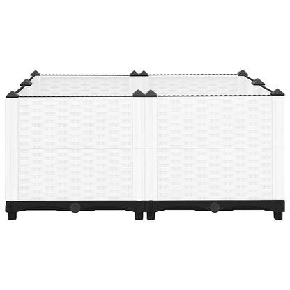 vidaXL Raised Bed 80x80x38 cm Polypropylene