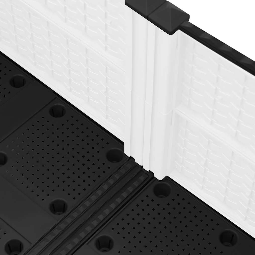 vidaXL Raised Bed 80x80x38 cm Polypropylene