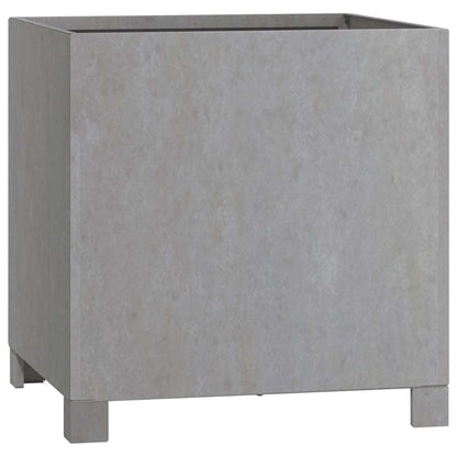 vidaXL Planter with Legs Rusty 40x40x40 cm Corten Steel