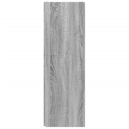 vidaXL Corner Cabinet Grey Sonoma 33x33x100 cm Engineered Wood