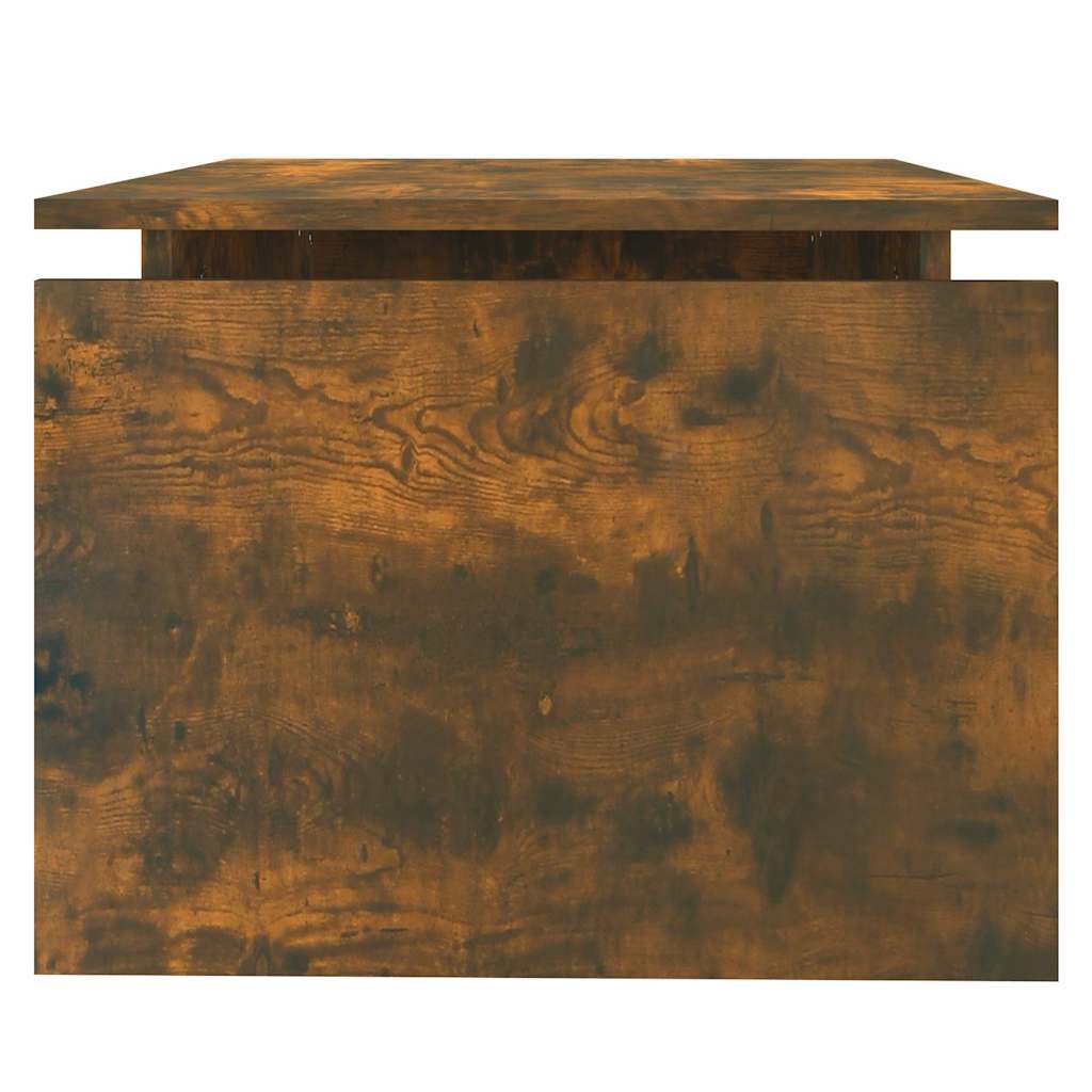 vidaXL Coffee Table Smoked Oak 68x50x38 cm Engineered Wood
