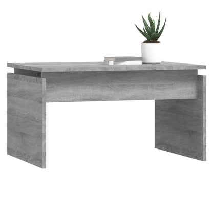 vidaXL Coffee Table Grey Sonoma 68x50x38 cm Engineered Wood