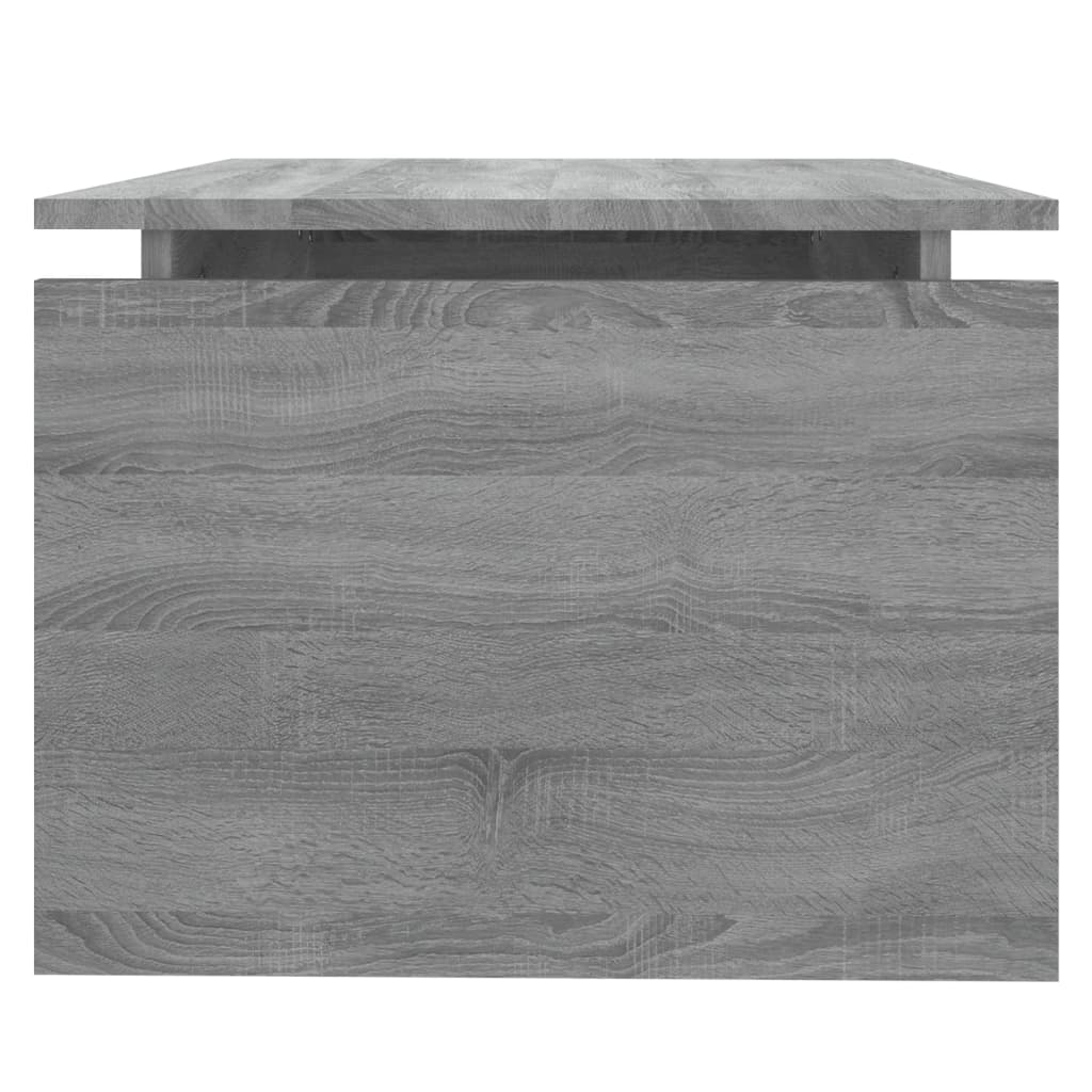 vidaXL Coffee Table Grey Sonoma 68x50x38 cm Engineered Wood